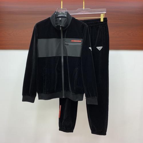 Cheap Prada Tracksuits Long Sleeved For Men #1266052 Replica Wholesale [$105.00 USD] [ITEM#1266052] on Replica Prada Tracksuits