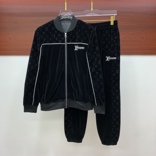 Cheap Louis Vuitton LV Tracksuits Long Sleeved For Men #1266054 Replica Wholesale [$105.00 USD] [ITEM#1266054] on Replica Louis Vuitton LV Tracksuits