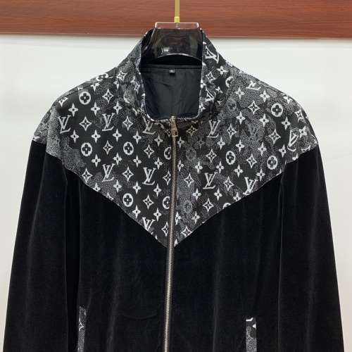 Cheap Louis Vuitton LV Tracksuits Long Sleeved For Men #1266056 Replica Wholesale [$105.00 USD] [ITEM#1266056] on Replica Louis Vuitton LV Tracksuits