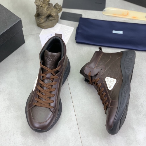 Prada High Top Shoes For Men #1266057