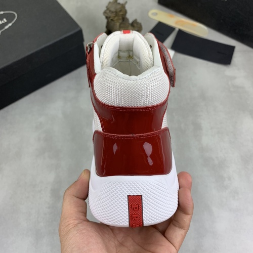 Cheap Prada High Top Shoes For Men #1266066 Replica Wholesale [$105.00 USD] [ITEM#1266066] on Replica Prada High Top Shoes