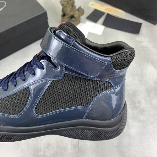 Cheap Prada High Top Shoes For Men #1266067 Replica Wholesale [$105.00 USD] [ITEM#1266067] on Replica Prada High Top Shoes