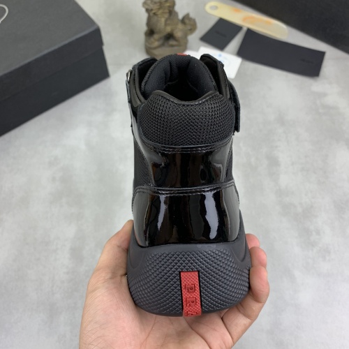 Cheap Prada High Top Shoes For Men #1266068 Replica Wholesale [$105.00 USD] [ITEM#1266068] on Replica Prada High Top Shoes