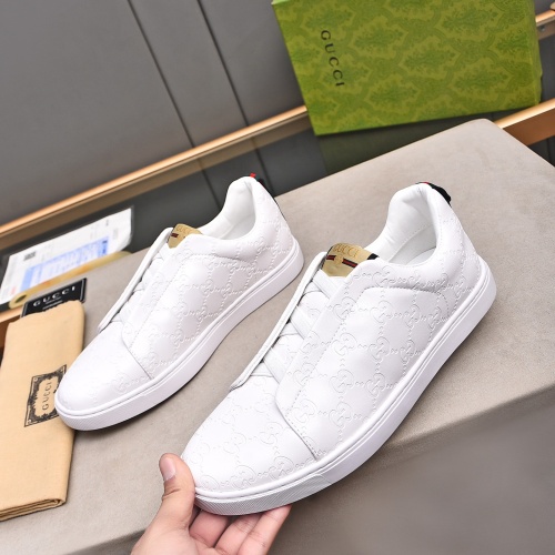 Cheap Gucci Casual Shoes For Men #1266078 Replica Wholesale [$72.00 USD] [ITEM#1266078] on Replica Gucci Casual Shoes