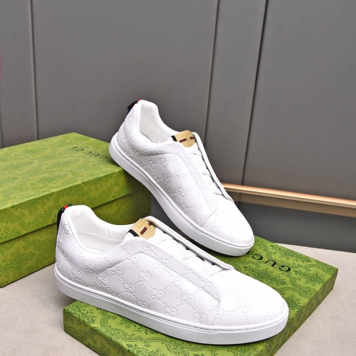 Cheap Gucci Casual Shoes For Men #1266078 Replica Wholesale [$72.00 USD] [ITEM#1266078] on Replica Gucci Casual Shoes