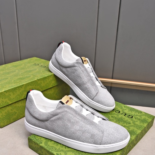 Cheap Gucci Casual Shoes For Men #1266080 Replica Wholesale [$72.00 USD] [ITEM#1266080] on Replica Gucci Casual Shoes