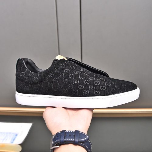 Cheap Gucci Casual Shoes For Men #1266081 Replica Wholesale [$72.00 USD] [ITEM#1266081] on Replica Gucci Casual Shoes