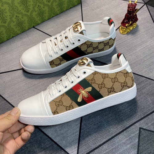 Cheap Gucci Casual Shoes For Men #1266087 Replica Wholesale [$72.00 USD] [ITEM#1266087] on Replica Gucci Casual Shoes