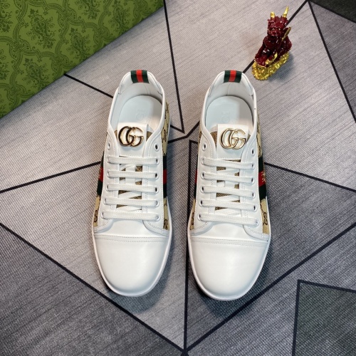 Cheap Gucci Casual Shoes For Men #1266087 Replica Wholesale [$72.00 USD] [ITEM#1266087] on Replica Gucci Casual Shoes