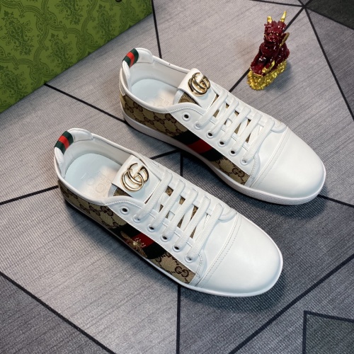 Cheap Gucci Casual Shoes For Men #1266087 Replica Wholesale [$72.00 USD] [ITEM#1266087] on Replica Gucci Casual Shoes