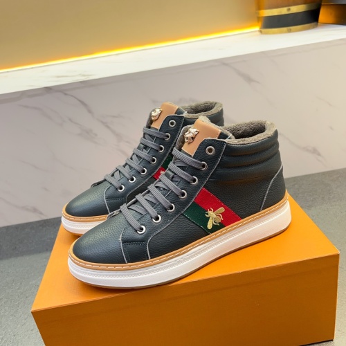 Gucci High Tops Shoes For Men #1266090