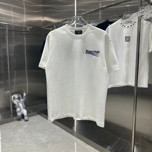 Cheap Balenciaga T-Shirts Short Sleeved For Unisex #1266091 Replica Wholesale [$48.00 USD] [ITEM#1266091] on Replica Balenciaga T-Shirts