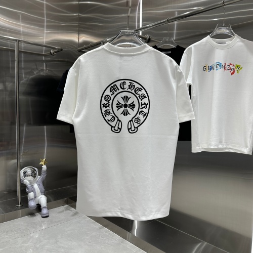 Cheap Chrome Hearts T-Shirts Short Sleeved For Unisex #1266094 Replica Wholesale [$45.00 USD] [ITEM#1266094] on Replica Chrome Hearts T-Shirts