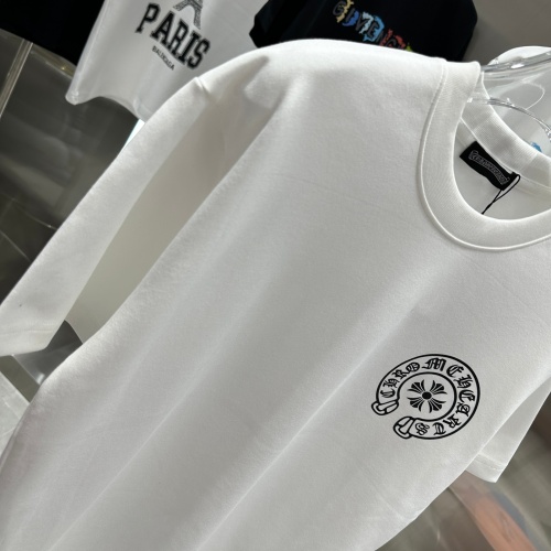 Cheap Chrome Hearts T-Shirts Short Sleeved For Unisex #1266094 Replica Wholesale [$45.00 USD] [ITEM#1266094] on Replica Chrome Hearts T-Shirts