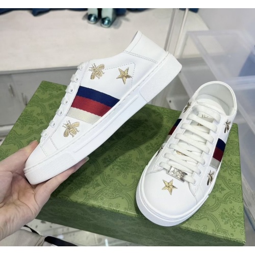 Cheap Gucci Casual Shoes For Men #1266109 Replica Wholesale [$76.00 USD] [ITEM#1266109] on Replica Gucci Casual Shoes