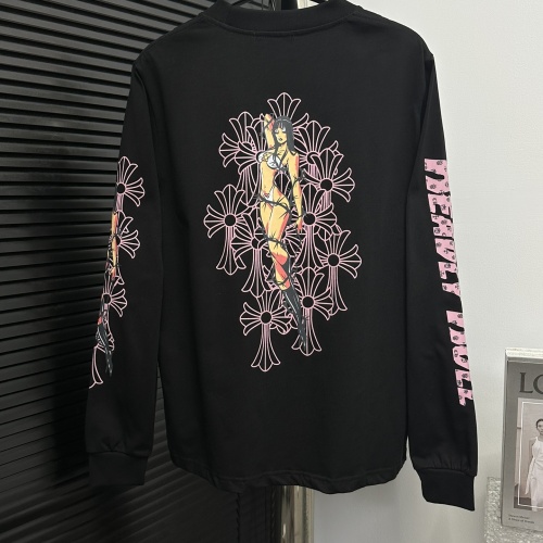 Cheap Chrome Hearts T-Shirts Long Sleeved For Unisex #1266122 Replica Wholesale [$52.00 USD] [ITEM#1266122] on Replica Chrome Hearts T-Shirts