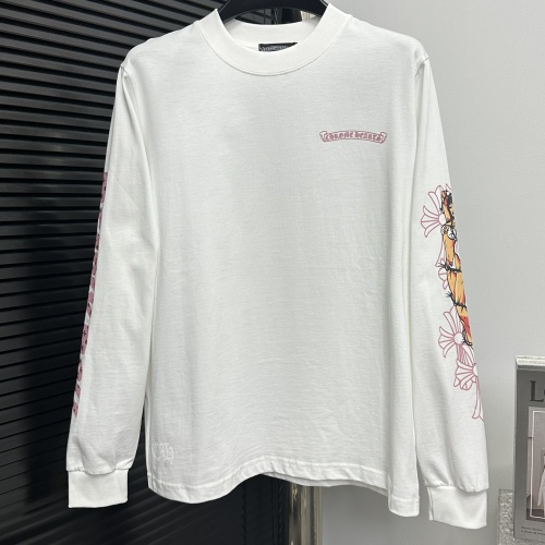 Cheap Chrome Hearts T-Shirts Long Sleeved For Unisex #1266123 Replica Wholesale [$52.00 USD] [ITEM#1266123] on Replica Chrome Hearts T-Shirts