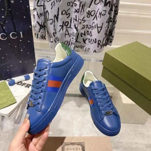 Cheap Gucci Casual Shoes For Men #1266125 Replica Wholesale [$76.00 USD] [ITEM#1266125] on Replica Gucci Casual Shoes