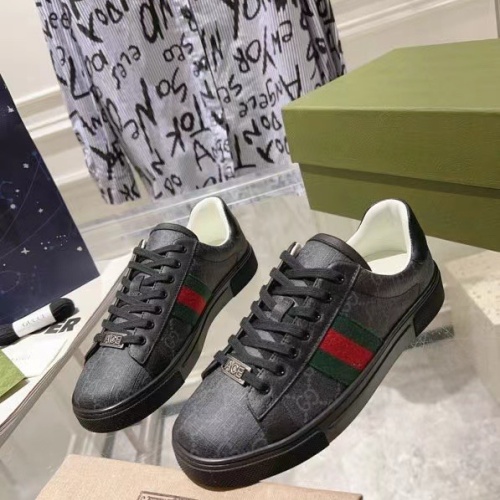 Cheap Gucci Casual Shoes For Men #1266127 Replica Wholesale [$76.00 USD] [ITEM#1266127] on Replica Gucci Casual Shoes