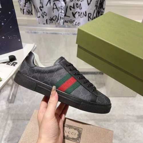 Cheap Gucci Casual Shoes For Men #1266127 Replica Wholesale [$76.00 USD] [ITEM#1266127] on Replica Gucci Casual Shoes