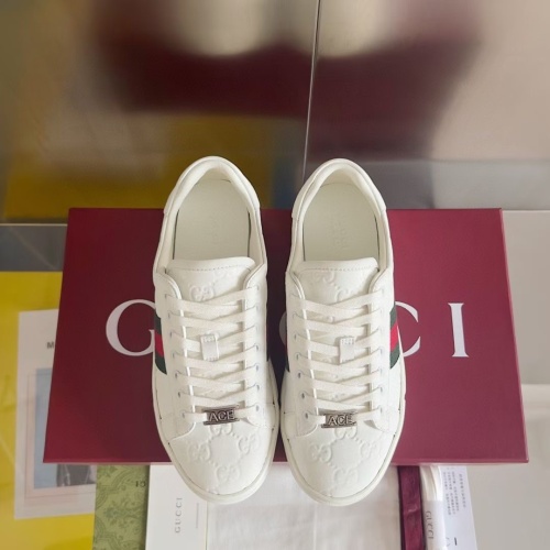 Cheap Gucci Casual Shoes For Men #1266133 Replica Wholesale [$76.00 USD] [ITEM#1266133] on Replica Gucci Casual Shoes