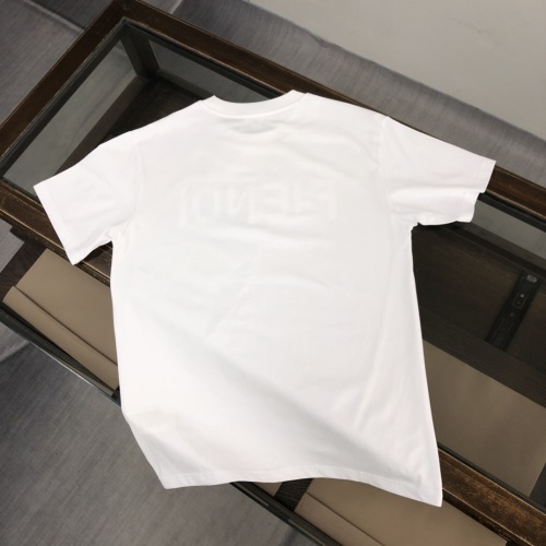 Cheap Fendi T-Shirts Short Sleeved For Unisex #1266139 Replica Wholesale [$45.00 USD] [ITEM#1266139] on Replica Fendi T-Shirts