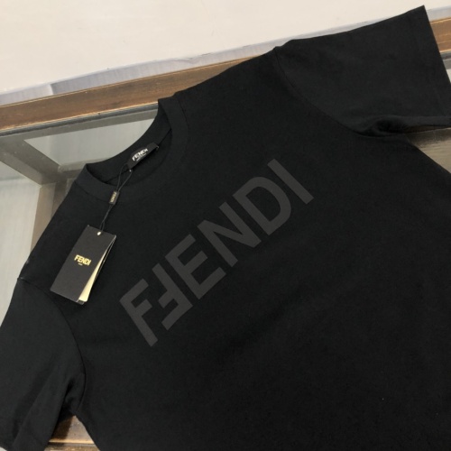 Cheap Fendi T-Shirts Short Sleeved For Unisex #1266140 Replica Wholesale [$45.00 USD] [ITEM#1266140] on Replica Fendi T-Shirts