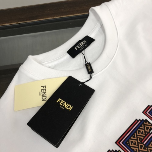 Cheap Fendi T-Shirts Short Sleeved For Unisex #1266144 Replica Wholesale [$42.00 USD] [ITEM#1266144] on Replica Fendi T-Shirts