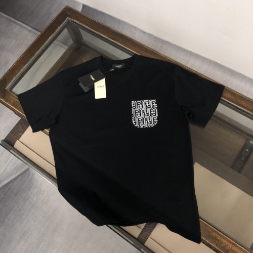 Cheap Fendi T-Shirts Short Sleeved For Unisex #1266151 Replica Wholesale [$42.00 USD] [ITEM#1266151] on Replica Fendi T-Shirts