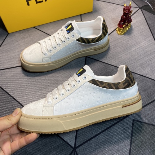 Cheap Fendi Casual Shoes For Men #1266155 Replica Wholesale [$76.00 USD] [ITEM#1266155] on Replica Fendi Casual Shoes