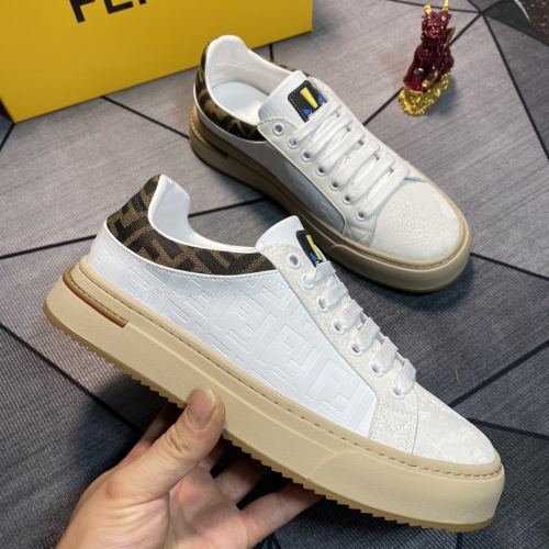 Cheap Fendi Casual Shoes For Men #1266155 Replica Wholesale [$76.00 USD] [ITEM#1266155] on Replica Fendi Casual Shoes