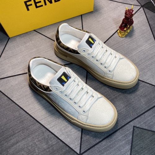 Cheap Fendi Casual Shoes For Men #1266155 Replica Wholesale [$76.00 USD] [ITEM#1266155] on Replica Fendi Casual Shoes