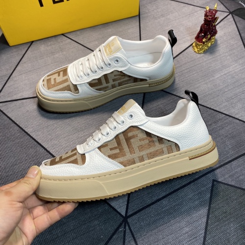 Cheap Fendi Casual Shoes For Men #1266157 Replica Wholesale [$76.00 USD] [ITEM#1266157] on Replica Fendi Casual Shoes