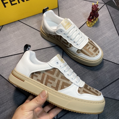 Cheap Fendi Casual Shoes For Men #1266157 Replica Wholesale [$76.00 USD] [ITEM#1266157] on Replica Fendi Casual Shoes