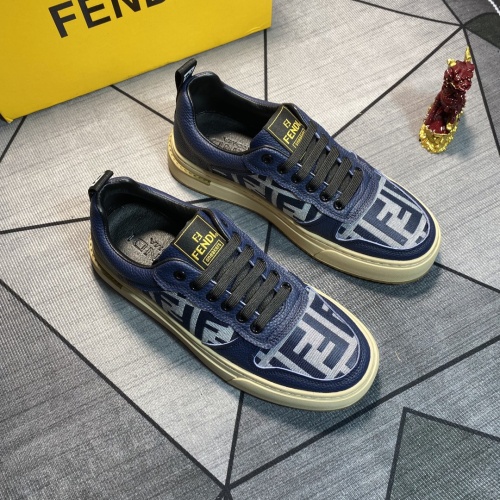 Cheap Fendi Casual Shoes For Men #1266158 Replica Wholesale [$76.00 USD] [ITEM#1266158] on Replica Fendi Casual Shoes