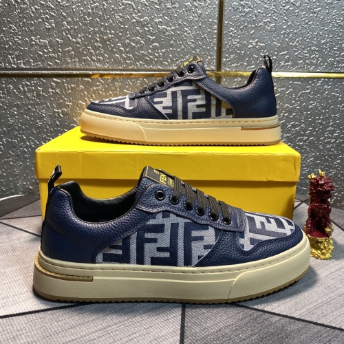 Cheap Fendi Casual Shoes For Men #1266158 Replica Wholesale [$76.00 USD] [ITEM#1266158] on Replica Fendi Casual Shoes