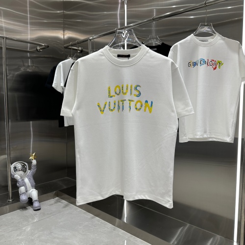 Cheap Louis Vuitton LV T-Shirts Short Sleeved For Unisex #1266171 Replica Wholesale [$42.00 USD] [ITEM#1266171] on Replica Louis Vuitton LV T-Shirts