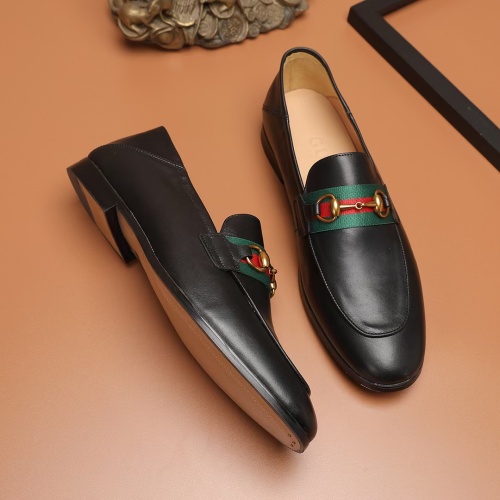 Cheap Gucci Oxfords Shoes For Men #1266177 Replica Wholesale [$80.00 USD] [ITEM#1266177] on Replica Gucci Oxfords Shoes