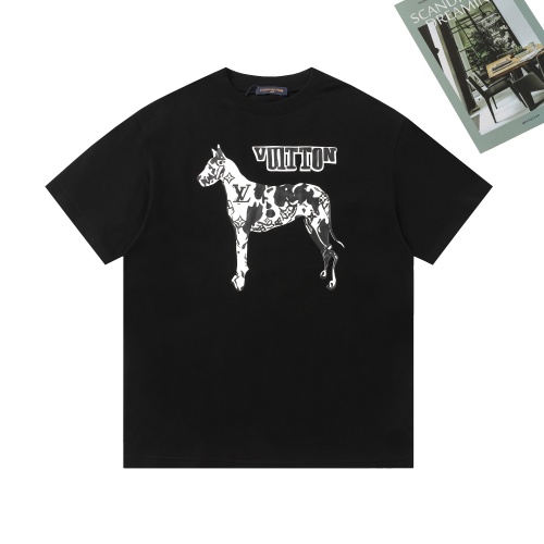 Cheap Louis Vuitton LV T-Shirts Short Sleeved For Unisex #1266179 Replica Wholesale [$42.00 USD] [ITEM#1266179] on Replica Louis Vuitton LV T-Shirts