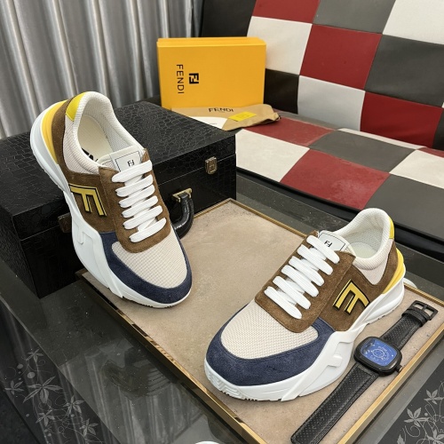 Cheap Fendi Casual Shoes For Men #1266183 Replica Wholesale [$96.00 USD] [ITEM#1266183] on Replica Fendi Casual Shoes