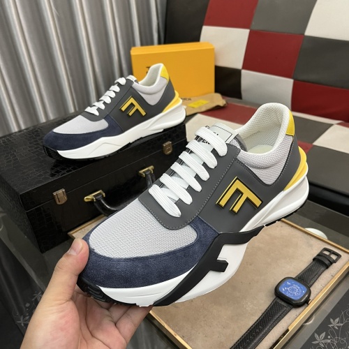 Cheap Fendi Casual Shoes For Men #1266184 Replica Wholesale [$96.00 USD] [ITEM#1266184] on Replica Fendi Casual Shoes