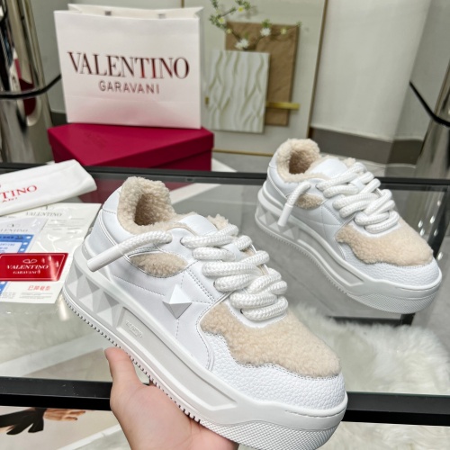 Cheap Valentino Casual Shoes For Women #1266220 Replica Wholesale [$112.00 USD] [ITEM#1266220] on Replica Valentino Casual Shoes