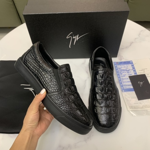 Cheap Giuseppe Zanotti Casual Shoes For Men #1266292 Replica Wholesale [$80.00 USD] [ITEM#1266292] on Replica Giuseppe Zanotti Casual Shoes