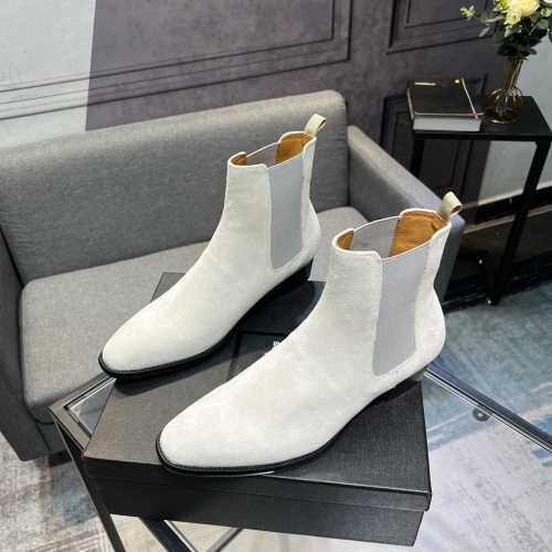 Cheap Yves Saint Laurent YSL Boots For Men #1266301 Replica Wholesale [$105.00 USD] [ITEM#1266301] on Replica Yves Saint Laurent YSL Boots