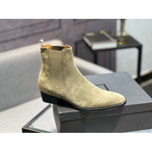 Cheap Yves Saint Laurent YSL Boots For Men #1266303 Replica Wholesale [$105.00 USD] [ITEM#1266303] on Replica Yves Saint Laurent YSL Boots