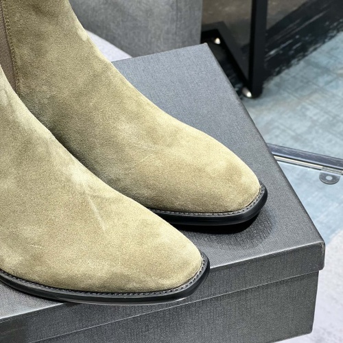 Cheap Yves Saint Laurent YSL Boots For Men #1266303 Replica Wholesale [$105.00 USD] [ITEM#1266303] on Replica Yves Saint Laurent YSL Boots