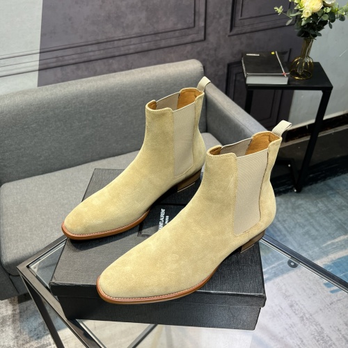 Cheap Yves Saint Laurent YSL Boots For Men #1266304 Replica Wholesale [$105.00 USD] [ITEM#1266304] on Replica Yves Saint Laurent YSL Boots