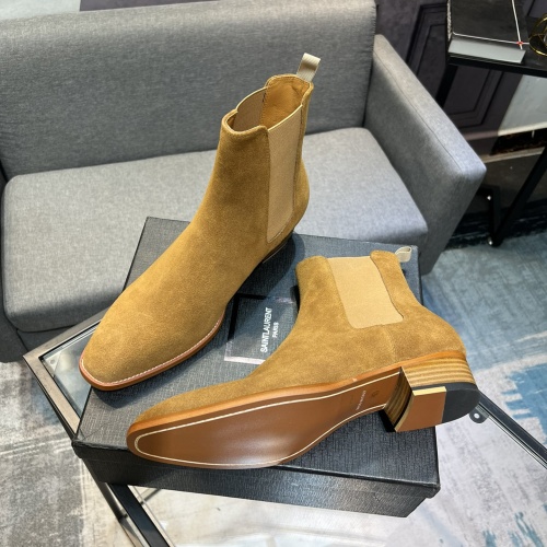 Cheap Yves Saint Laurent YSL Boots For Men #1266305 Replica Wholesale [$105.00 USD] [ITEM#1266305] on Replica Yves Saint Laurent YSL Boots