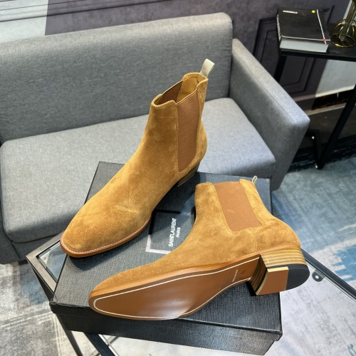 Cheap Yves Saint Laurent YSL Boots For Men #1266306 Replica Wholesale [$105.00 USD] [ITEM#1266306] on Replica Yves Saint Laurent YSL Boots