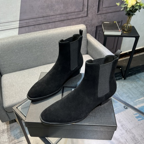 Cheap Yves Saint Laurent YSL Boots For Men #1266309 Replica Wholesale [$105.00 USD] [ITEM#1266309] on Replica Yves Saint Laurent YSL Boots